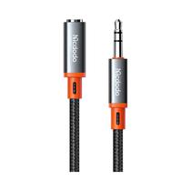 Adaptador Mcdodo CA-0800 Auxiliar de 3.5 MM A Puerto Auxiliar de 3.5 MM Gris - Naranja