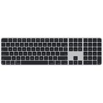 Teclado Sem Fio Apple Magic Keyboard With Touch Id And Numeric Keypad A3119 MXK83LL Ingles com Bluetooth - Cinza/Preto