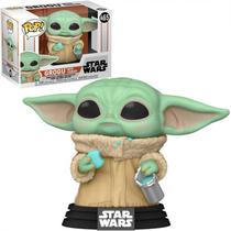 Funko Pop Star Wars Mandalorian Baby Yoda W/Cookies 465