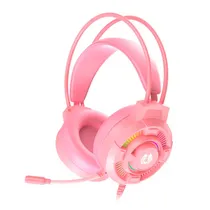 Fone P2 Batxellent H81 RGB Pro Gaming Pink USB/3.5MM