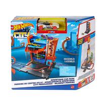 Pista de Juego Mattel Hot Wheels Downtown Car Park HDR28