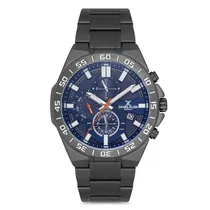 Relogio Analógico Masculino Daniel Klein DK.1.12733-6 Exclusive Gents / Pulseira de Aço Inoxidável - Preto/Preto