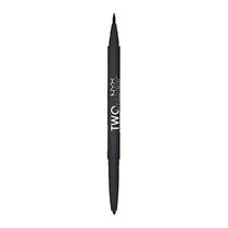 Delineador NYX Two Timer TT01 Jet Black