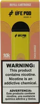 Vape Descartável Life Pod - Peach Mango - 10000 Puffs