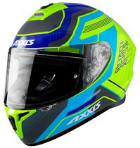 Capacete para Moto Axxis Draken Cougar C3 - Tamanho M (57-58) - Verde