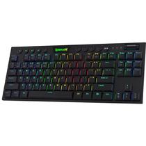 Teclado Mecanico Sem Fio Redragon Horus TKL K621-RGB Pro - Preto