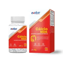 Evolue Cálcio MDK 120 Cápsulas
