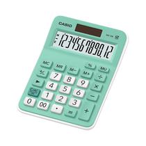 Calculadora Compacta Casio MX-12B-LB com 12 Digitos - Verde