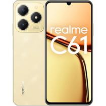 Celular Realme C61 RMX3930 - 4/128GB - 6.7" - Dual-Sim - Sparkle Gold