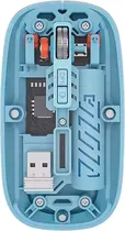 Mouse Satellite Wireless A-774G Silent Dual Mode - Azul Céu