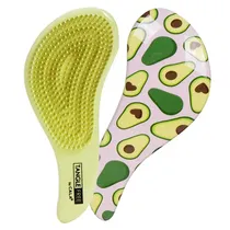 Cala Acs de Beleza Hair Brush 66874 Plastico Diseño Ergonómico Avocado