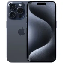 Apple iPhone 15 Pro A2848 Esim 256GB/8GB Ram de 6.1" 48+12+12MP/12MP - Blue Titanium (Seminovo) (3 Meses de Garantia)