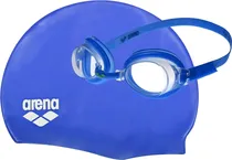 Conjunto de Natação Arena Pool Junior 92423-70 (2 Peças) - Azul