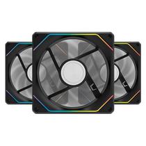 Cooler Fan para Gabinete Darkflash G16 120MM RGB 3 Em 1 - Preto