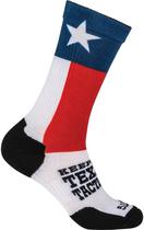 Meias 5.11 Tactical Sock & Awe Crew Tactical Texas 10041AO-999 Multi (1 Par)