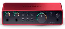 Scarlett 2I2 4A Geracao Focusrite  Interface de Audio