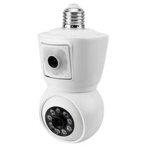 Camera de Seguranca IP RX2 Turbo - Wi-Fi - 3MP+3MP - Lampada - Branco