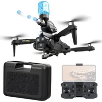 Drone K11 Shoot Wi-Fi com Pistola de Hidrogel - Preto