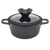 Caçarola Antiadherente Amenews de Alumínio Fundido 16CM