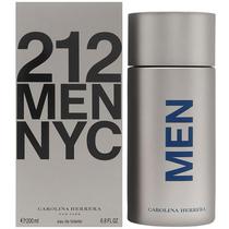 Perfume Masculino Carolina Herrera 212 Men NYC Edt 200 ML