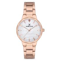 Relogio Analogico Feminino Daniel Klein DK.1.12702-2 Premium Ladies / Pulseira de Aco Inoxidavel - Rose Gold