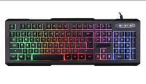 Teclado Sate AK-840 Multimedia USB RGB Espanol