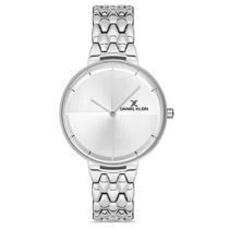 Relogio Analogico Feminino Daniel Klein DK.1.12666-1 Premium Ladies / Pulseira de Aco Inoxidavel - Prata