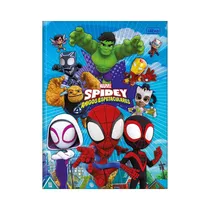 Cuaderno Universitario Tilibra Marvel Spidey And His Amazing Friends 349646 80 Hojas Surtido 1 Pieza
