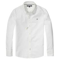 Camisa Tommy Hilfiger Masculino KB0KB01649-100 10 Branco