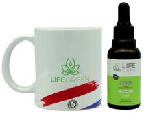 Oleo Essencial + Caneca Life Care com CBD Spectrum Menta 1500MG - 30ML