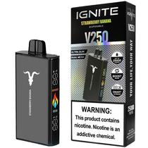 Vaper Descartavel Ignite V250 5% Nicotina 25000 Puffs - Strawberry Banana