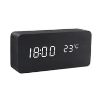 Reloj Despertador Digital Satellite AC-T21 Negro