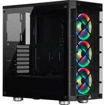 Gabinete Corsair Icue 465X RGB CC-9011188-WW Preto