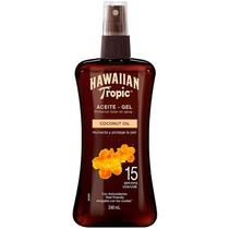 Bronzeador Hawaiian Tropic Coconut Oil SPF 15 240ML