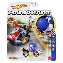 Car Hot Wheels Mario Kart Blue Yoshi 8428