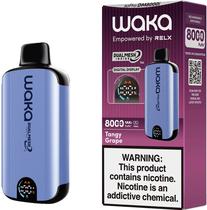 Vaper Descartavel Waka Sopro 3% Nicotina 8000 Puffs - Tangy Grape