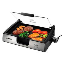 Grill Mondial Due Grill Inox Premium G10 1.500 Watts 220V ~ 50/60 HZ - Preto/Prata