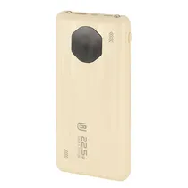 Carregador Portátil Ur UP-12 - 10000MAH - USB/USB-C/Micro USB - Bege