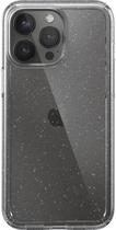 Capa para iPhone 15 Pro Speck Gemshell Clear Platinum Glitter