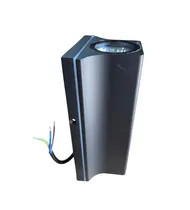 Luminaria Arandela Externa Luz LED Cob 2* 7W QK-BD-808F-2