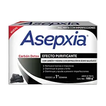 Asepxia Jabon En Barra Carbon Detox 100GR