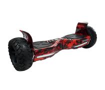 Scooter Eletrico Star Hoverboard 8.5" Off Road com Bolsa - Vermelho Camuflado