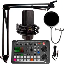 Microfone Autne Htlca LGT 240-6 - XLR - Condensador Cardioide - Preto