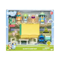 Kit de Juego Moose Toys Bluey Bluey's Camp Out 17678