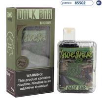 Pod Descartavel Dalkbar 7000 Puffs 5% Nic. Aloe Grape