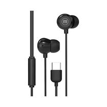 Auricular Maxell In-Bax-Usbc USB-C Negro