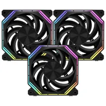 Cooler para Gabinete Darkflash INF34 PWM 12X12 Argb Branco - Kit com 3