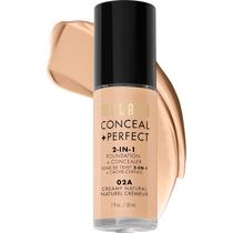 Base Liquida Milani Conceal+Perfect 2 Em 1 02A Creamy Natural - 30ML