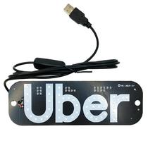 Placa LED Uber Verde