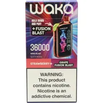 Waka Blast 36K Strawberry Grape Fusion